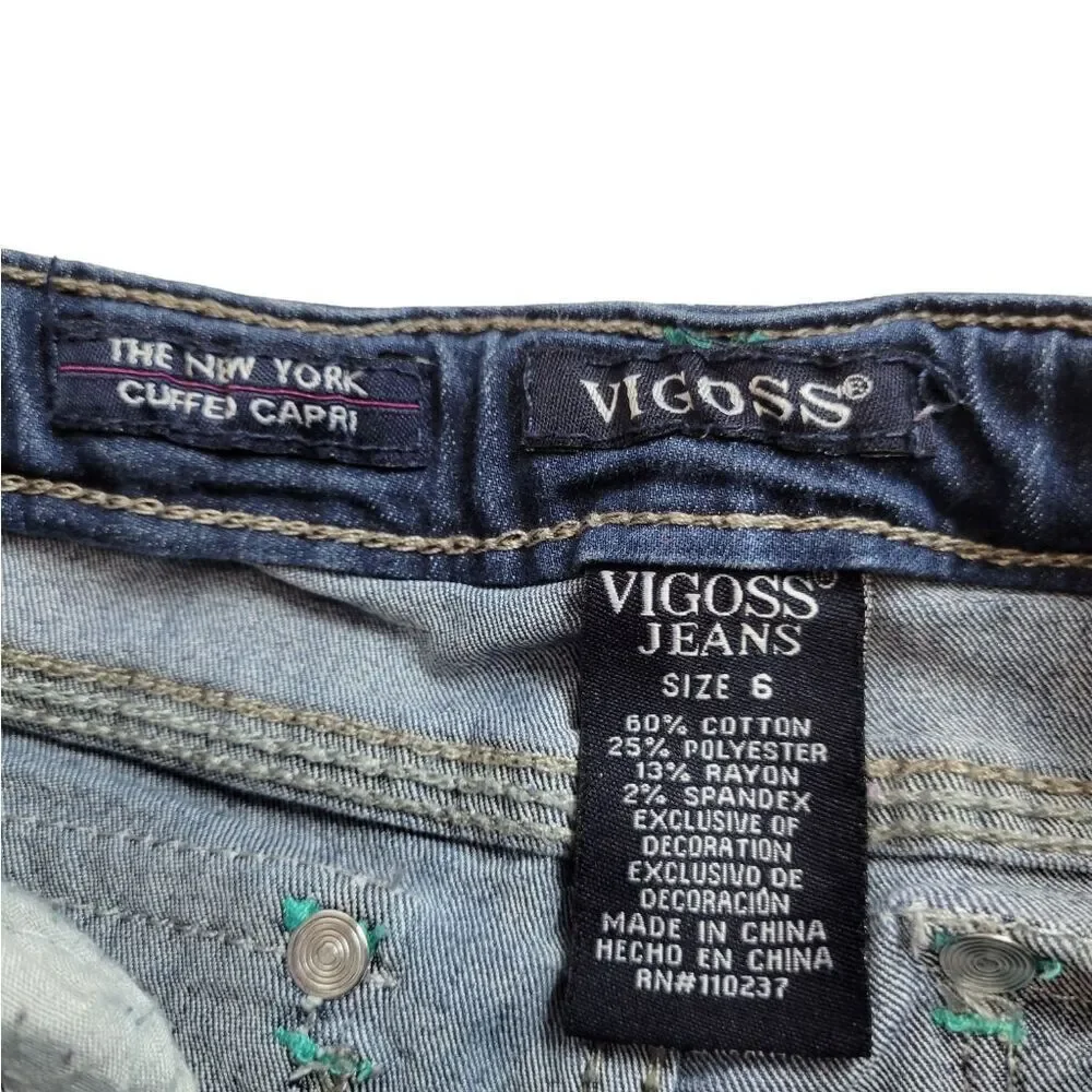 Vigoss denim capri 6